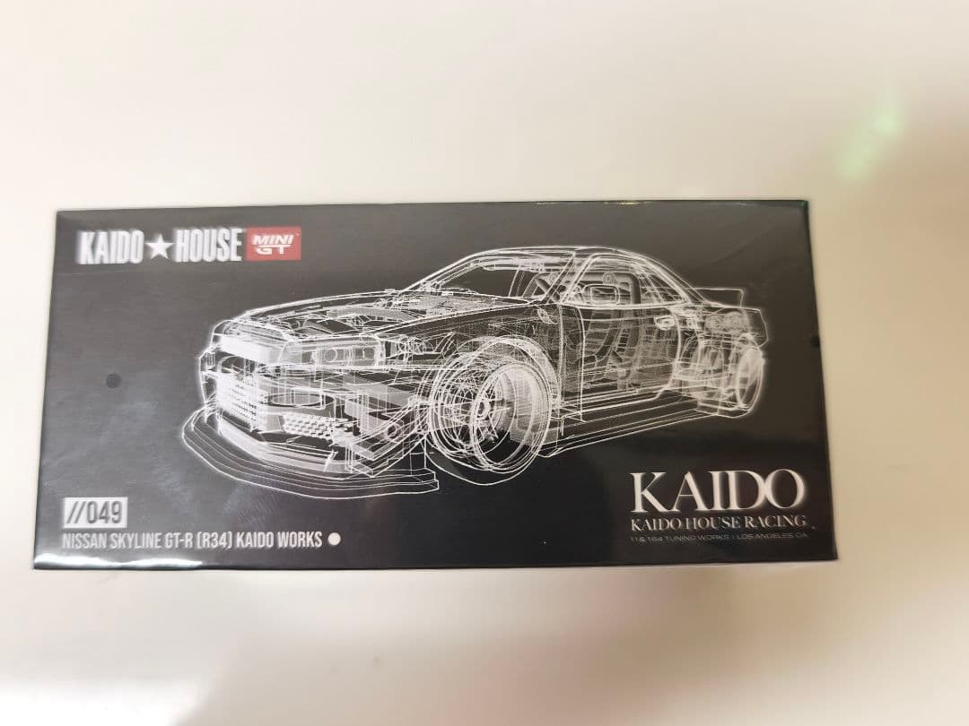 ミニカー KAIDO HOUSE NISSAN SKYLINE GT-R R34 049