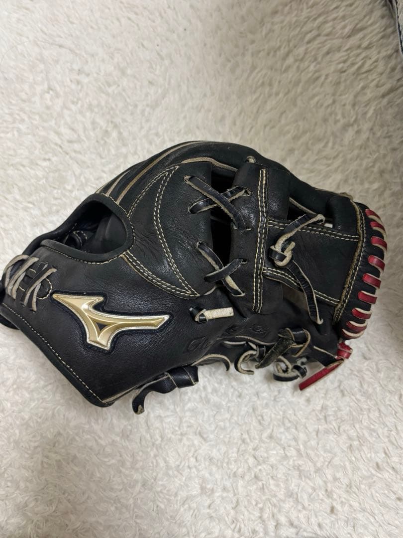 Mizuno 軟式野球グローブ 黒