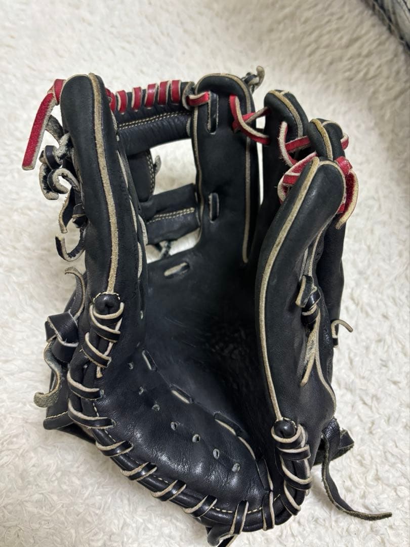 Mizuno 軟式野球グローブ 黒