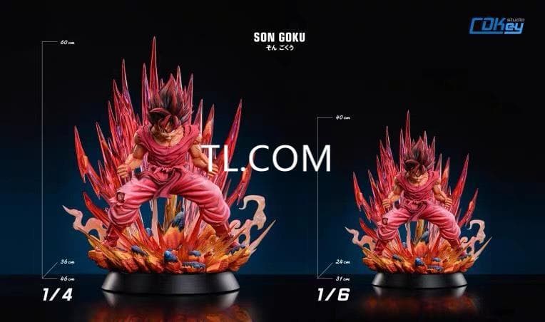 新品未開封『ドラコンボール』　界王拳　孫悟空　 ガレージキット スタチュー