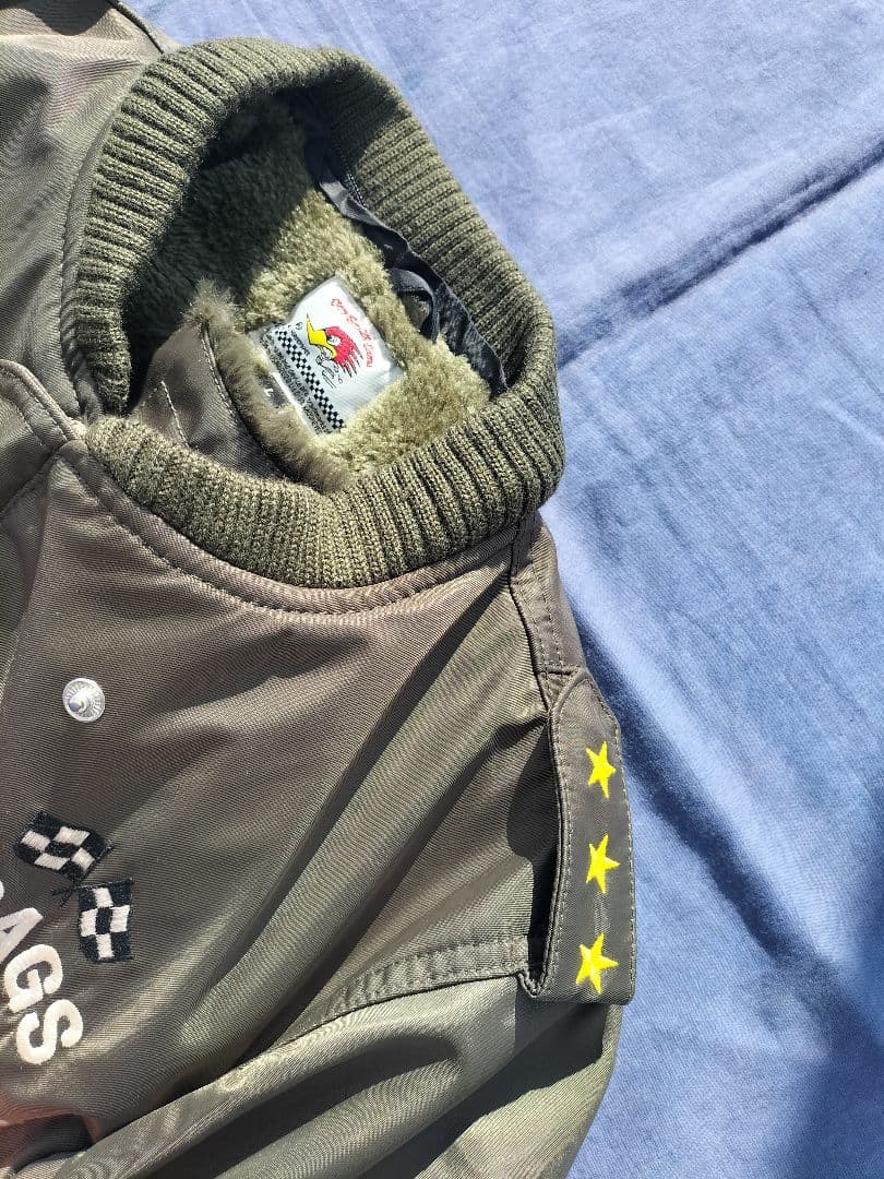 CLAY SMITH ウインタージャケットカーキ　Ｌサイズ　新品未使用