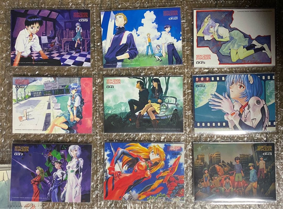 新世紀エヴァンゲリオン アートブックカード　フルコンプリート