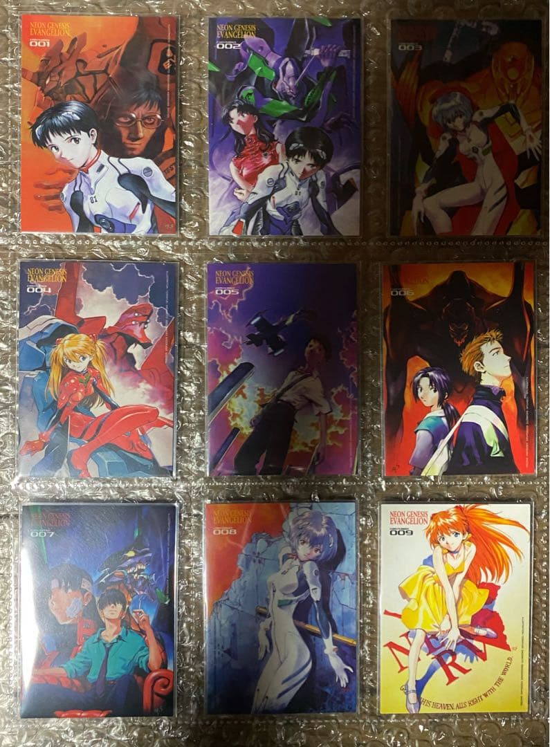 新世紀エヴァンゲリオン アートブックカード　フルコンプリート