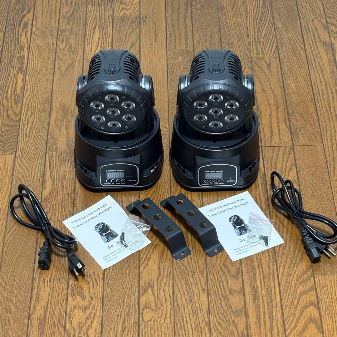 7 Mini LED-Mini-Washlight 2台セット未使用