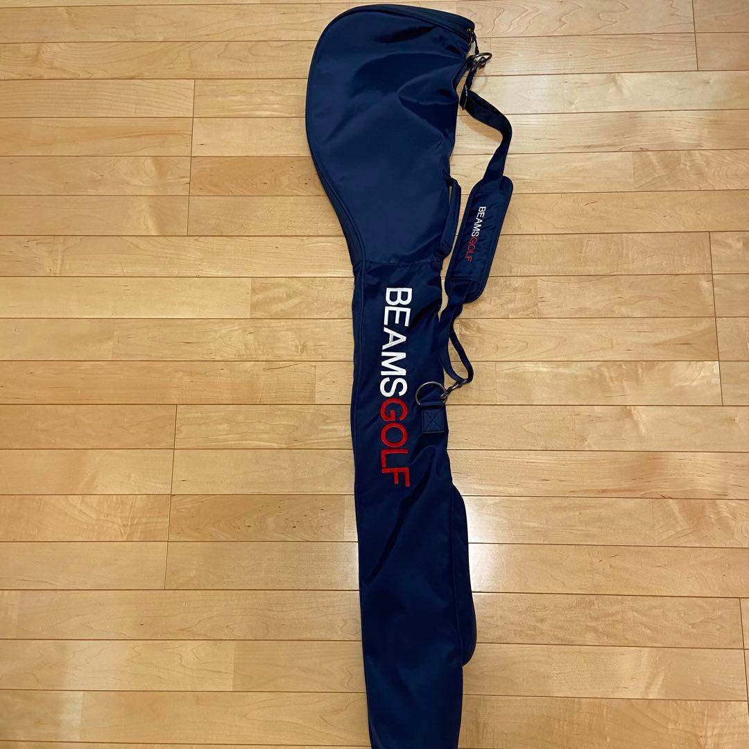 BEAMS GOLF ゴルフバッグ ネイビー