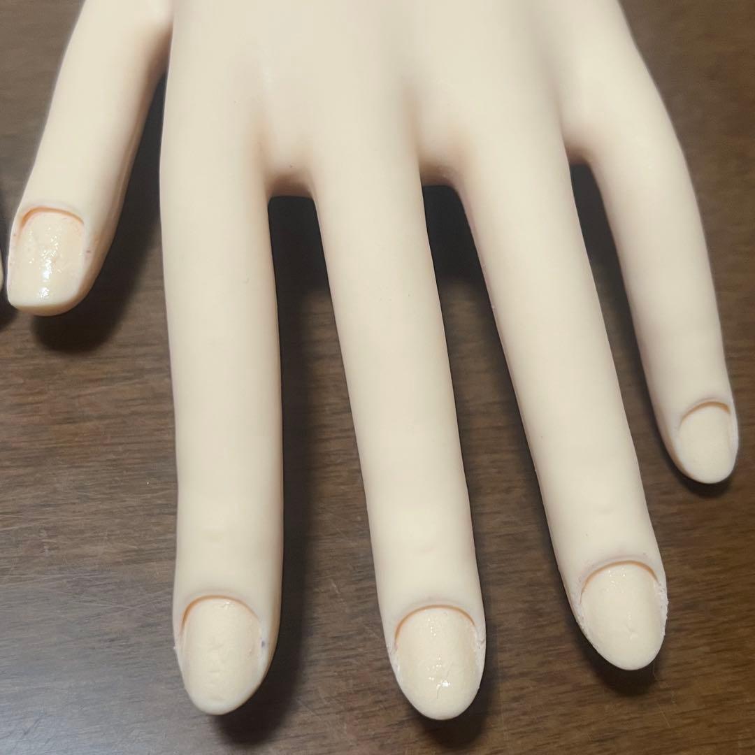 ネイリスト検定 モデルハンド 骨折なし