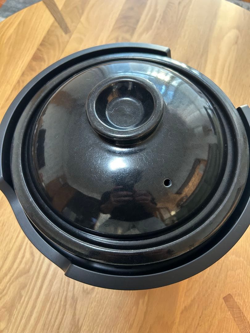 かまどさん電気　siroca 3合　土鍋　炊飯器