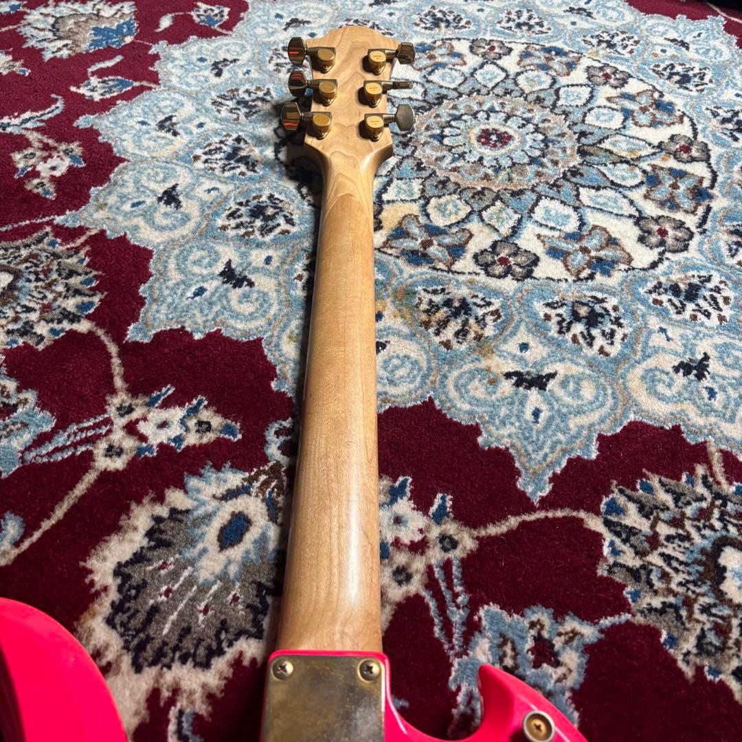 TARGET FERNANDES エレキギター モッキンバード ピンク hide