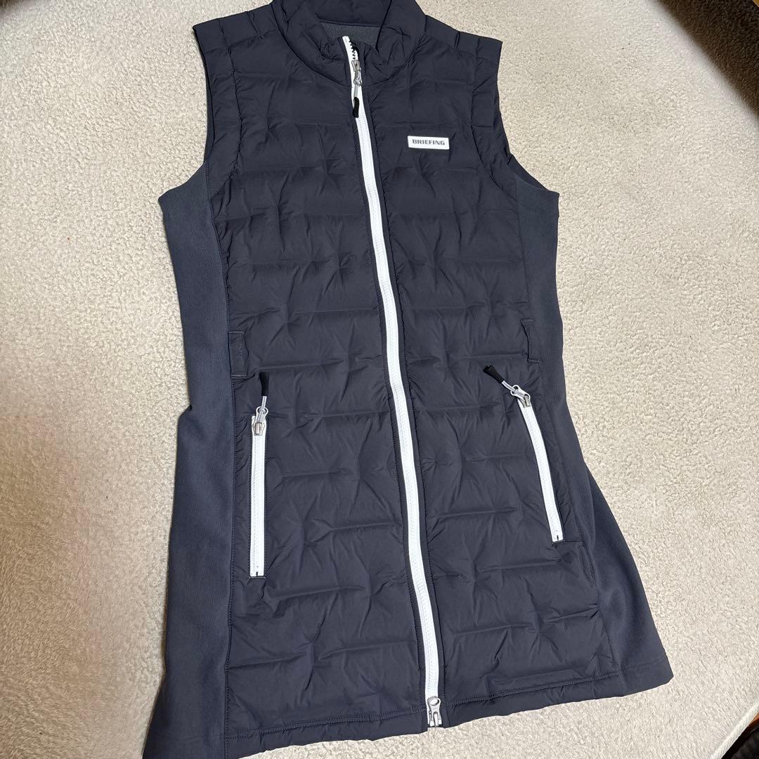ブリーフィング　フェザーダウンベストワンピース　S 未使用タグなし
