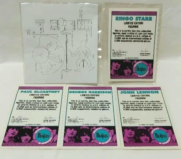 ビートルズAPPLE CORPS特注人形♣渋谷西武店舗BEATLESディスプレイ