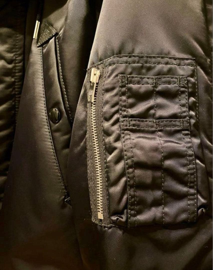 専用48万 セリーヌ N3BコートXS　ライダース ダウン モンクレール プラダ