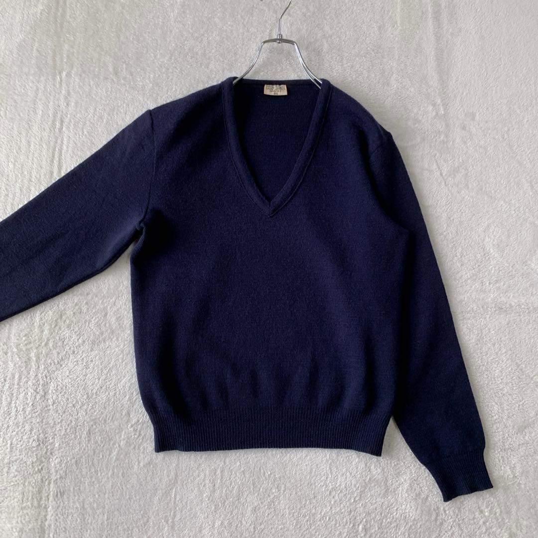 70s フランス軍 実物 ヴィンテージ ニットセーター SAINT JAMES製