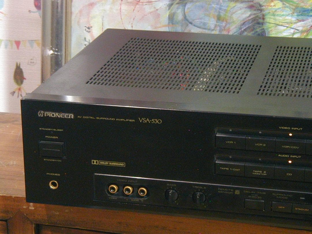 ★パイオニア製ＶＳＡ－530，プリメインアンプです。動作良好です。