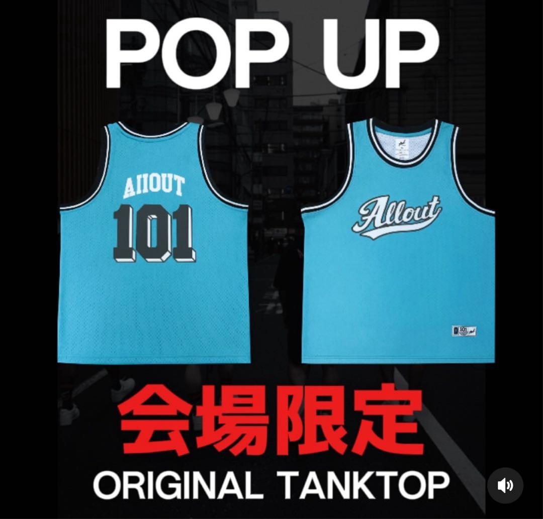 マスターズオリンピア&東京プロ　ポップアップ数量限定　シャツ　ALL OUT