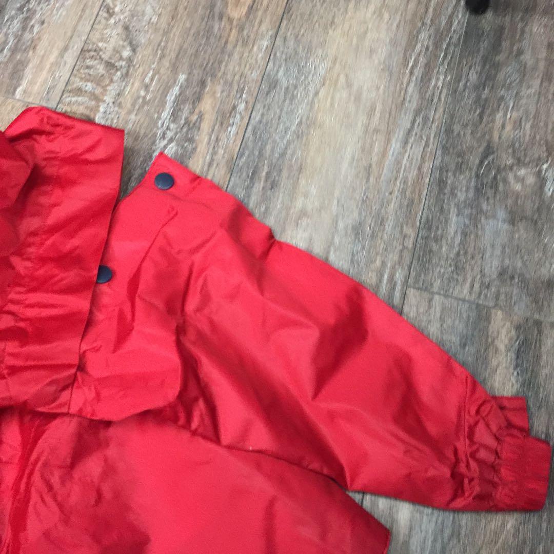 断捨離！新品未使用 マンシング ゴルフレインウェアー セットレディース 赤 L