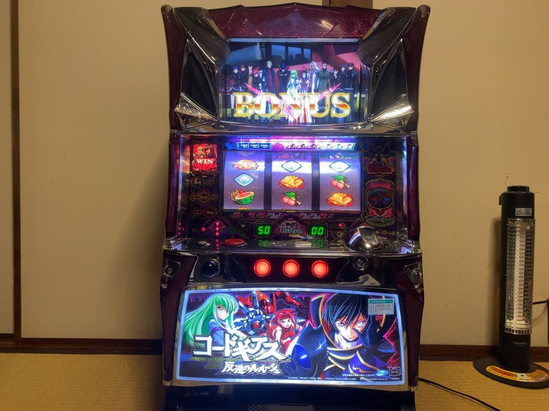 パチスロ 実機 コードギアス 反逆のルルーシュ ウエイトカット仕様 送料無料