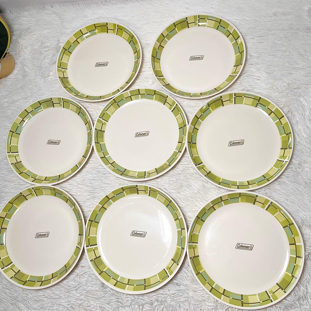 【Coleman】キャンプ食器＆調理器具フルセット ドライネット付き