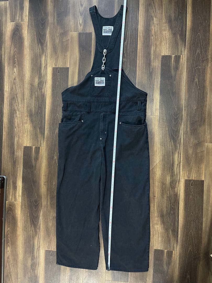 Maurice Malone オーバーオール　モーリス・マローン　黒　Ｌ