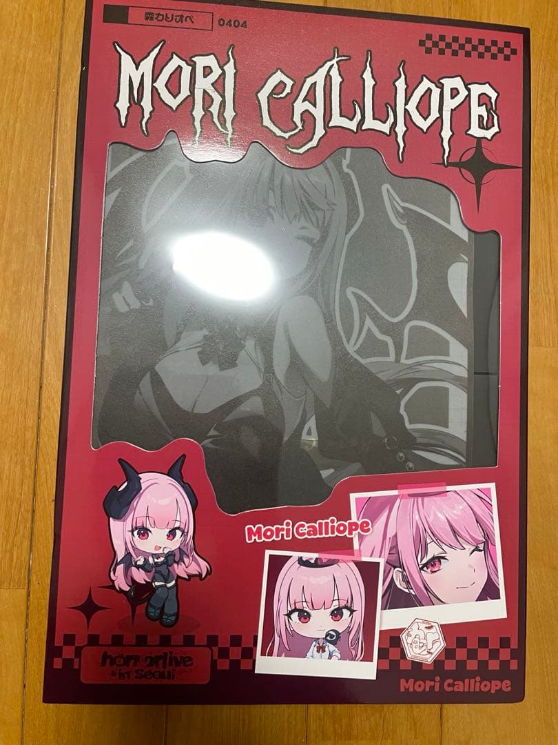 韓国限定　ホロライブ　ホラライブ　パッケージ　森カリオペ