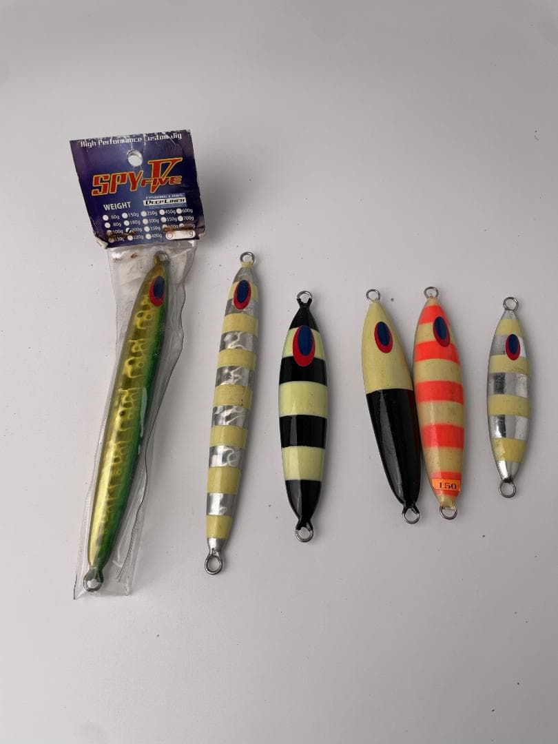 DEEP LINER メタルジグ 6個セットSPY5他