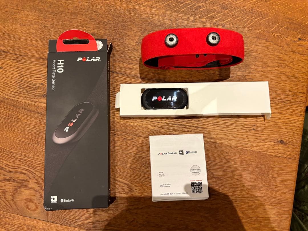 POLAR H10 心拍計 (赤)