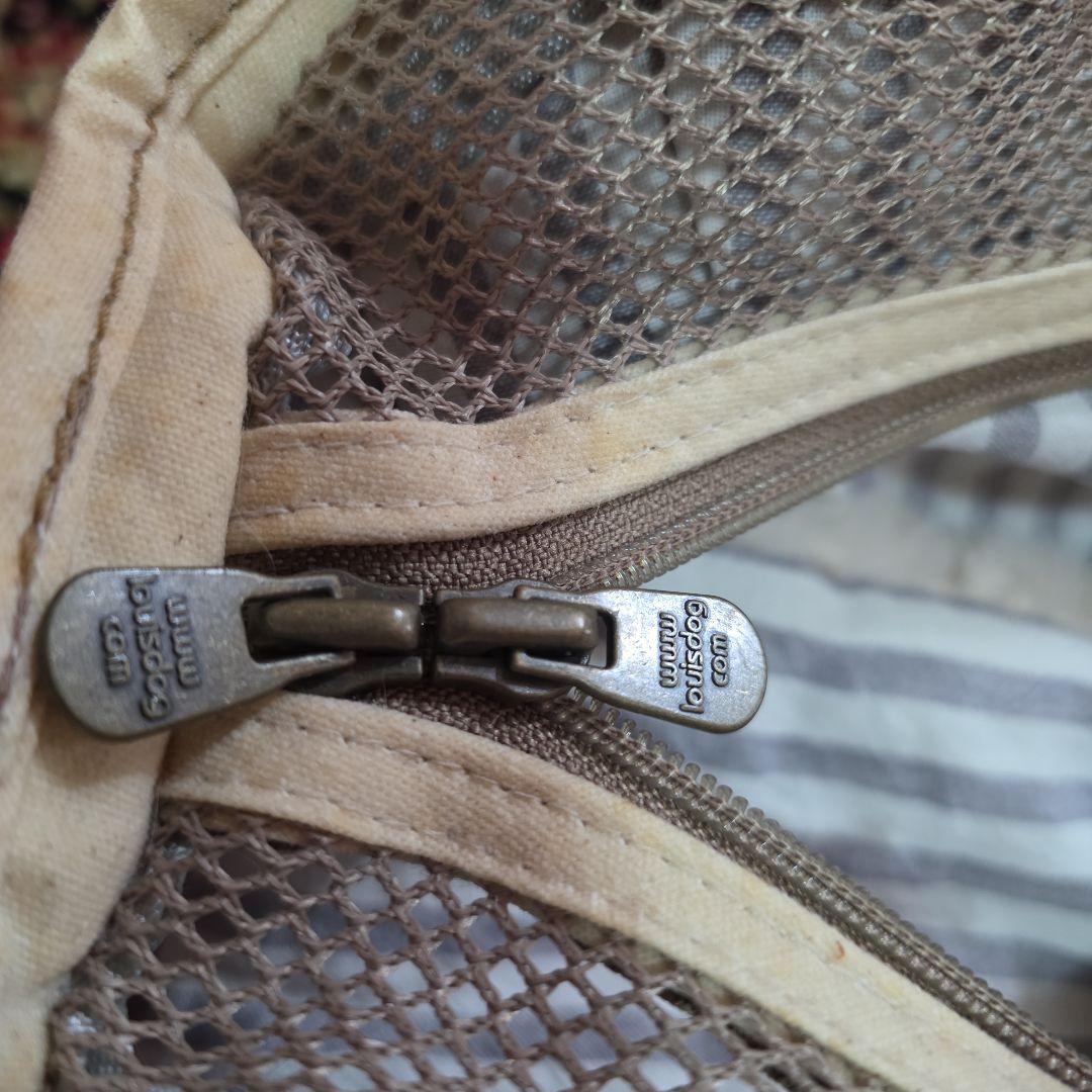 ✨希少✨LA発Louisdog高級ペットキャリーバッグ ファー取り外し可軽量通気