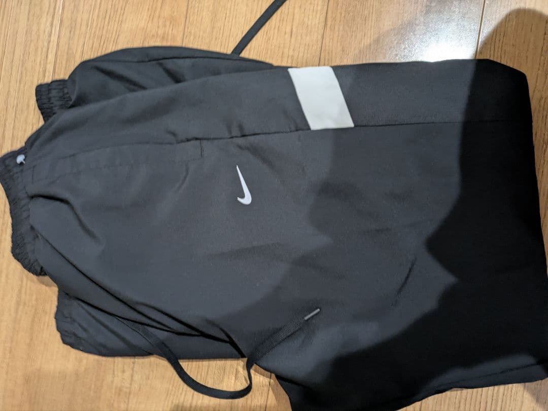 ナイキ ウーブン 上下 ナイロンジャケット パンツ L 黒 ブラック