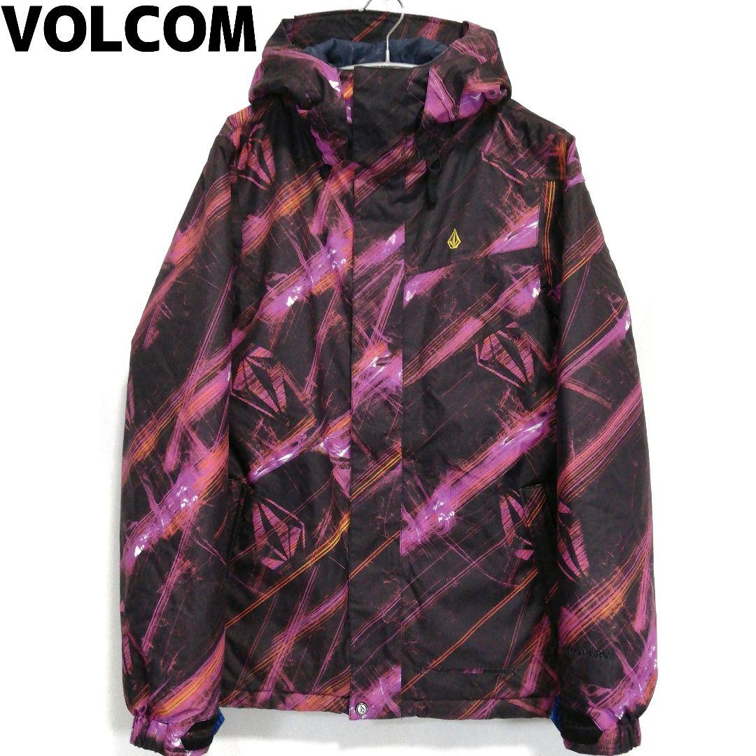 VOLCOM レディース スノボウェア ジャケット スノーボード ロゴ ボルコム