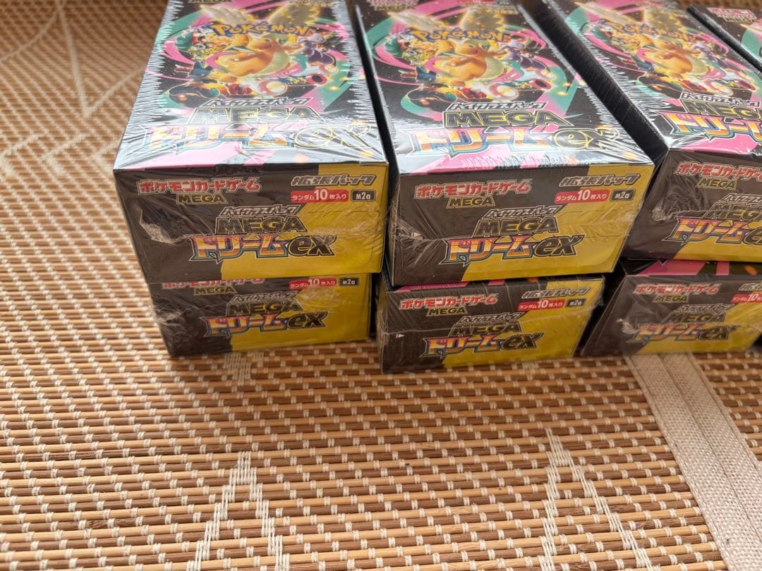 ポケモンカード メガドリーム BOX 新品未開封 シュリンク付き 8箱