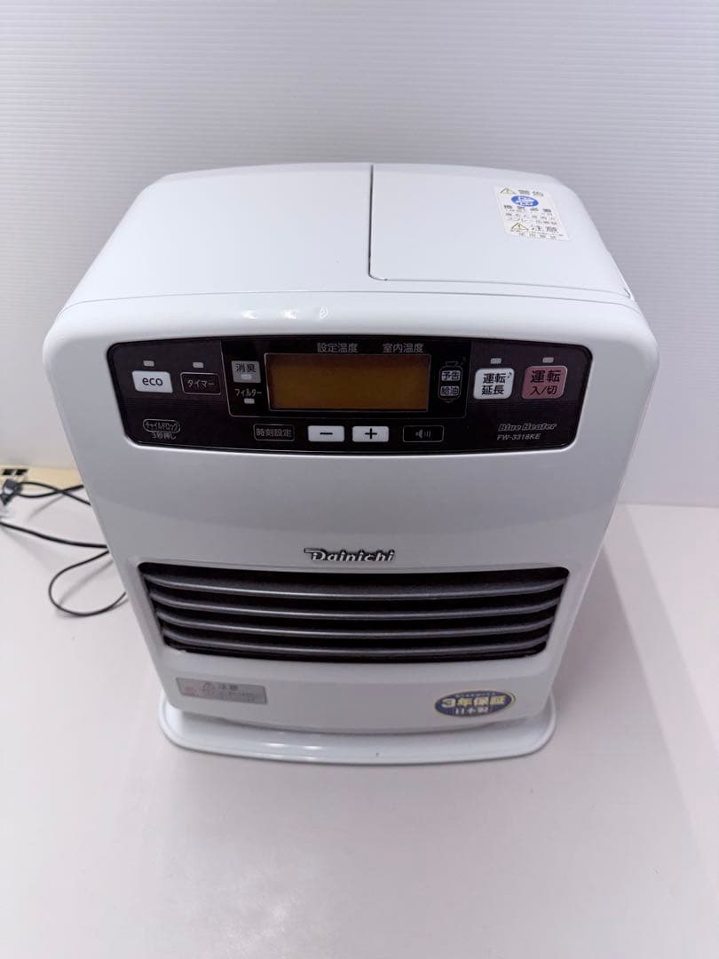 石油ストーブDAINICHI FW-3318KE 2018年 （動作確認済み）