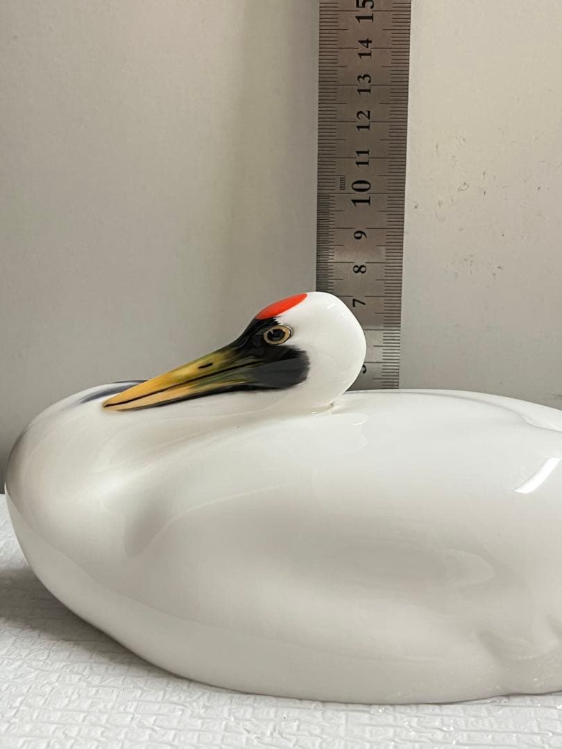 ノリタケ鶴置物です木箱入り 値下げしました。