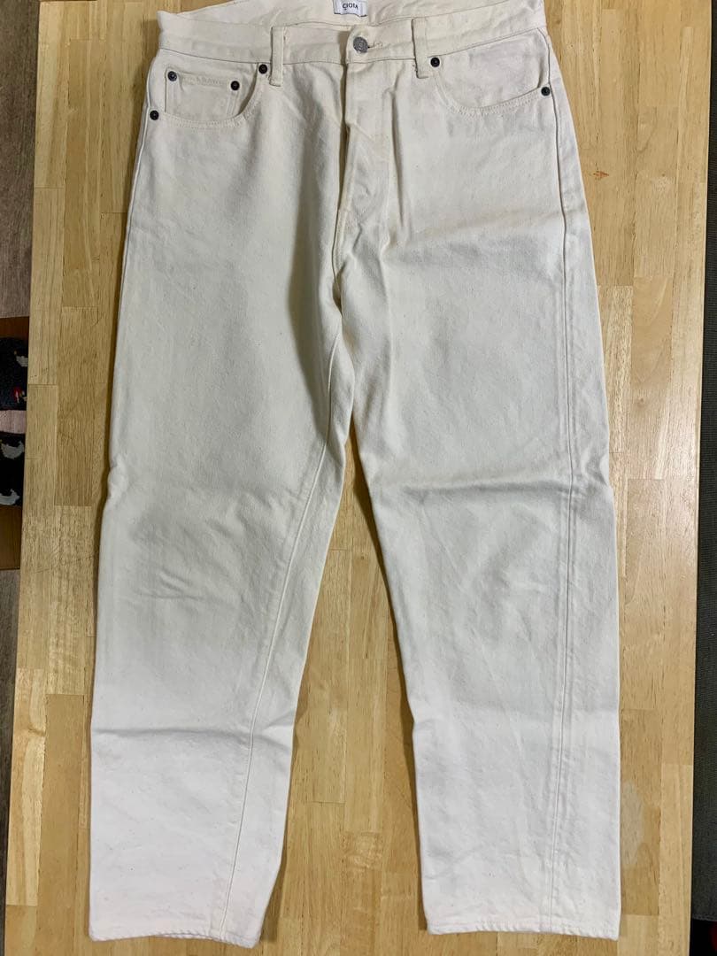 CIOTA w32 ストレート5ポケットパンツ シオタ 旧モデル