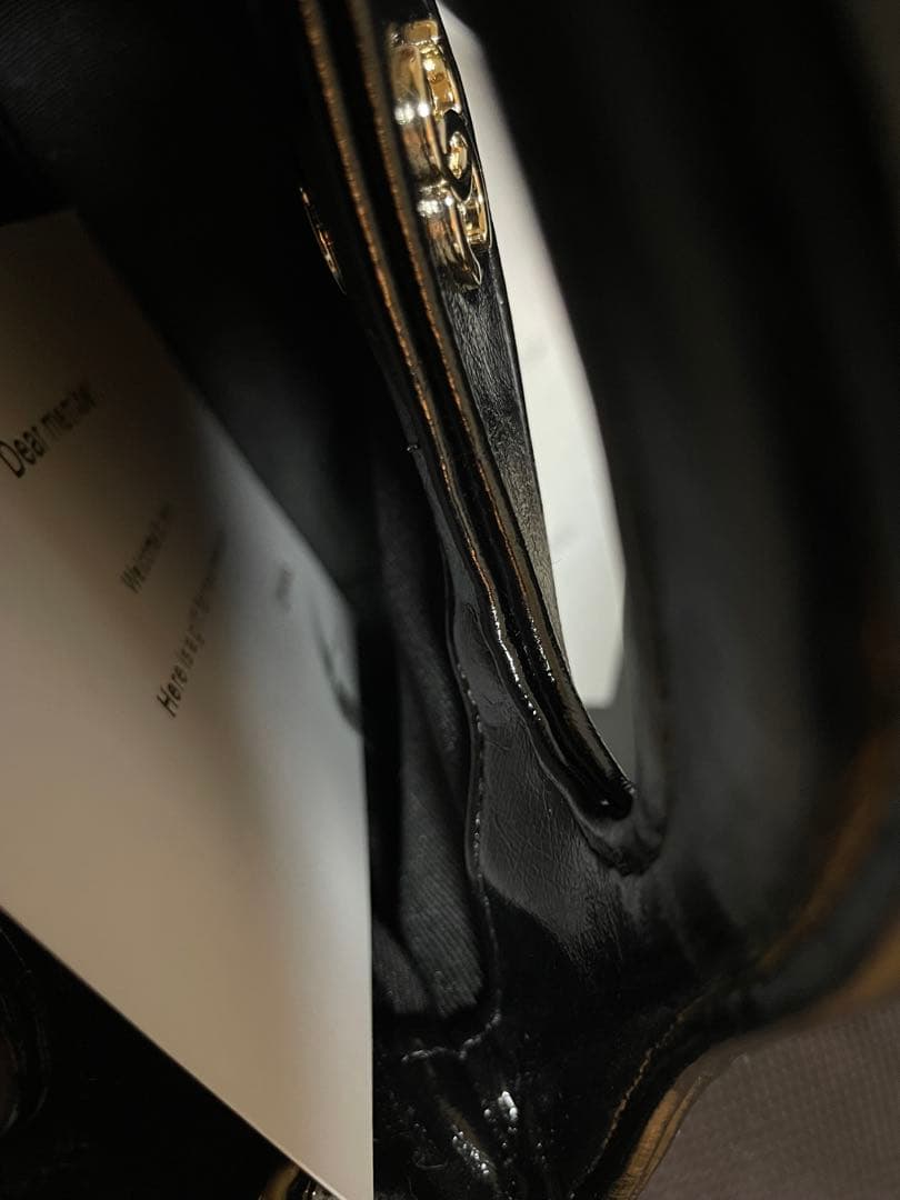 CHANEL キルティング エナメル加工バッグCHANEL31ノベルティ