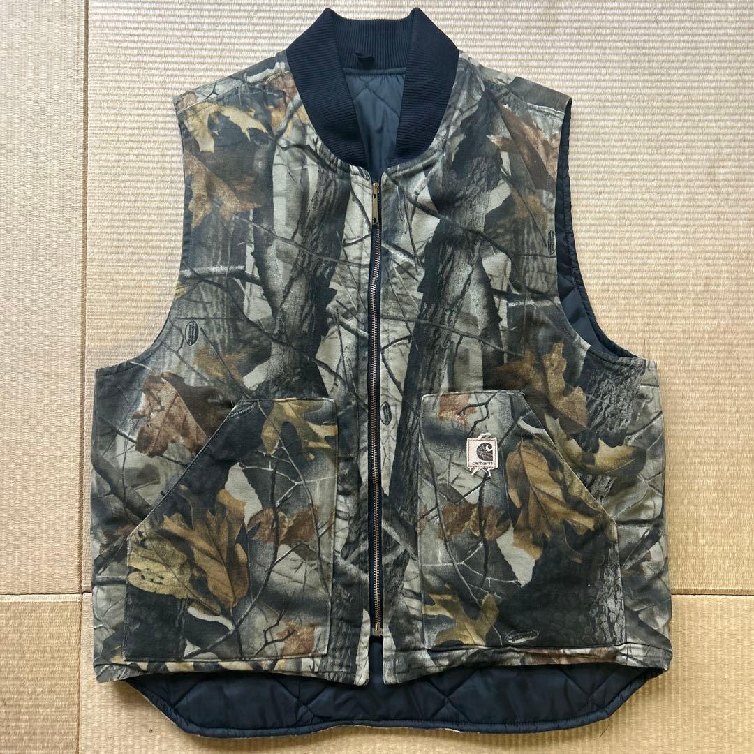 Carhartt ダックベスト リアルツリーカモ（L〜X L）