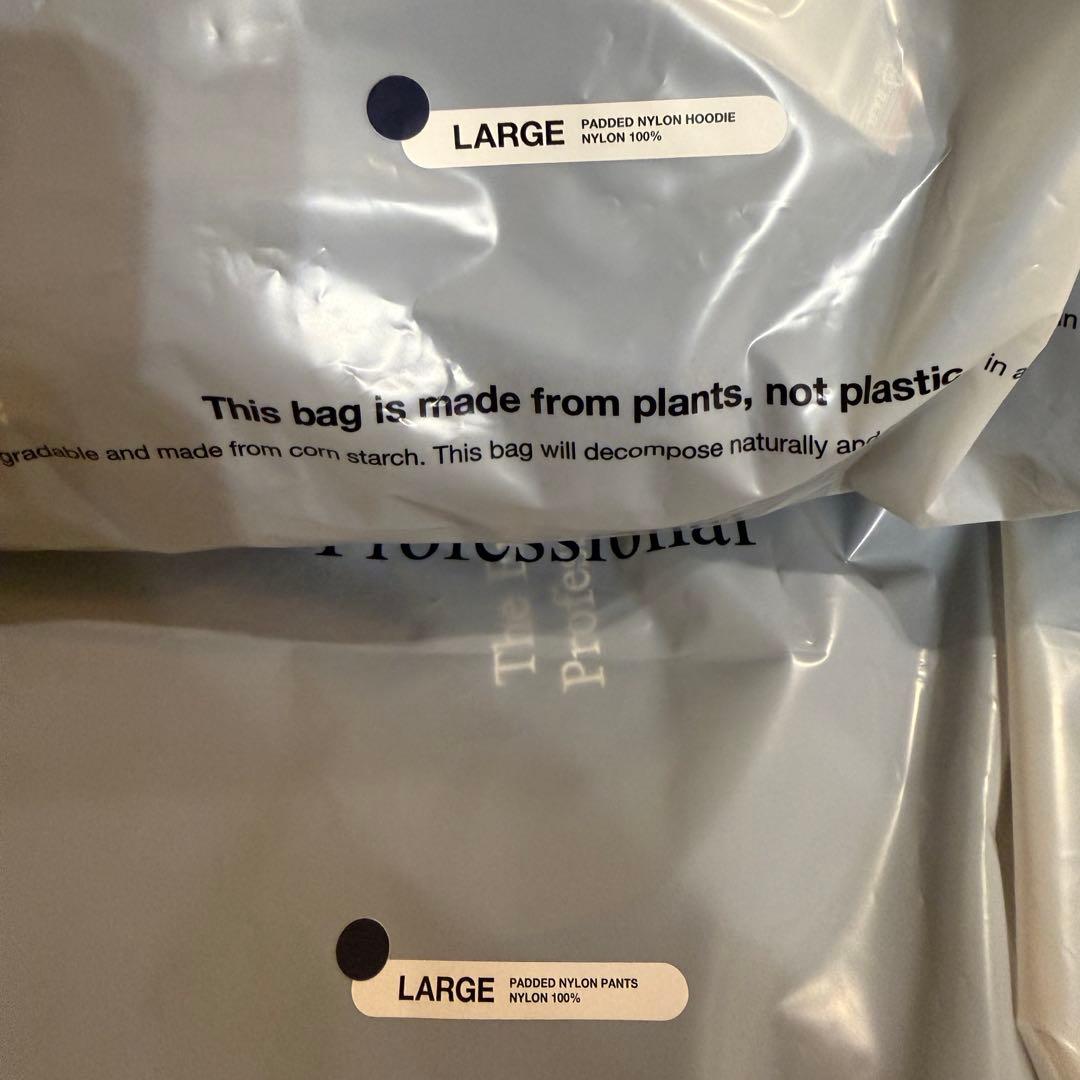 ENNOYスタイリスト私物PADDED NYLON (NAVY) セットアップ