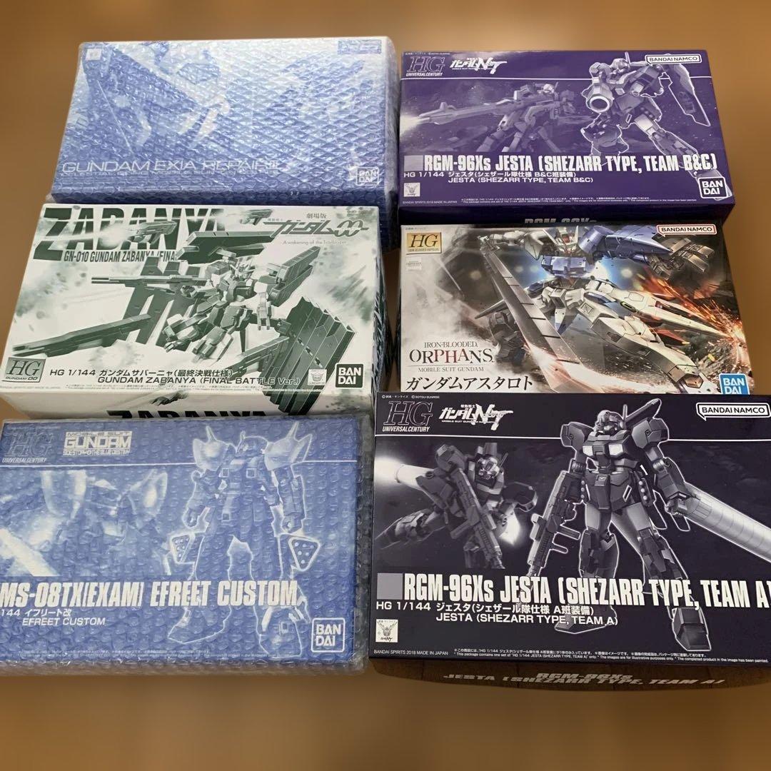 ガンプラセット 多様なモデル