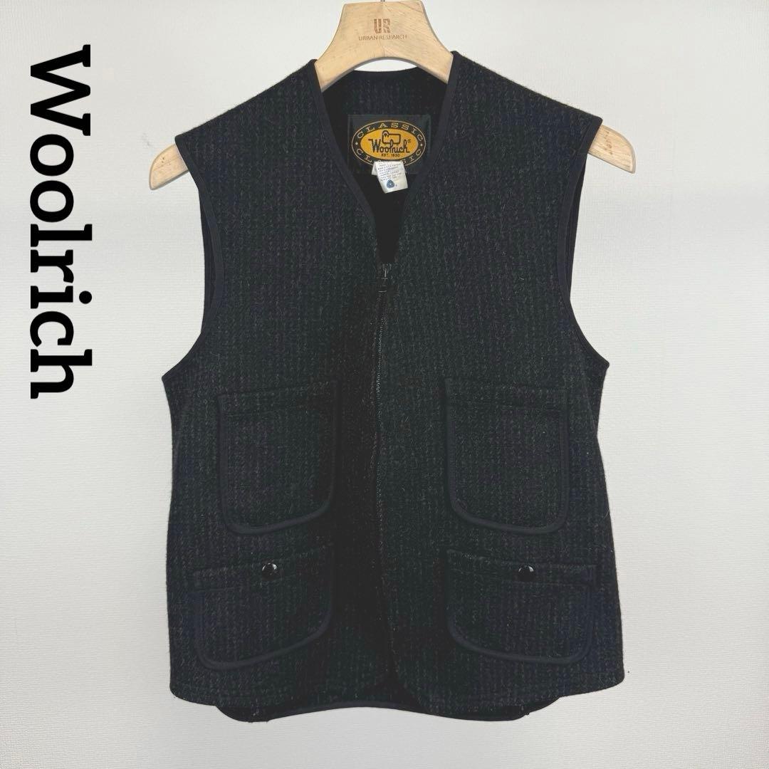 Woolrich ウールリッチ ジップアップウールベスト アメリカ製 80s