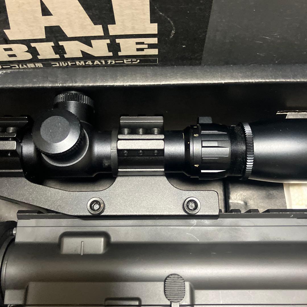 東京マルイスタンダード電動ガンM4A1美品動きます豪華セットキャロムショット塗装