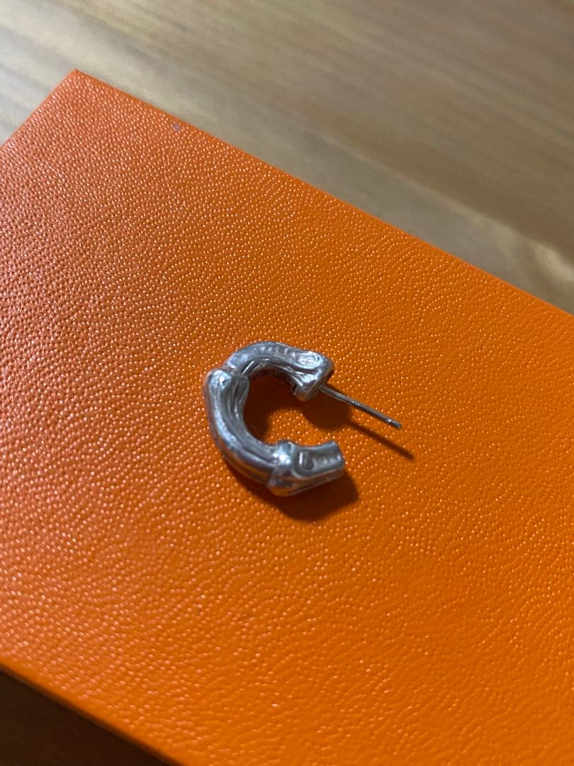 ティファニー バンブー ピアス シルバー 925 片耳 キャッチ欠品