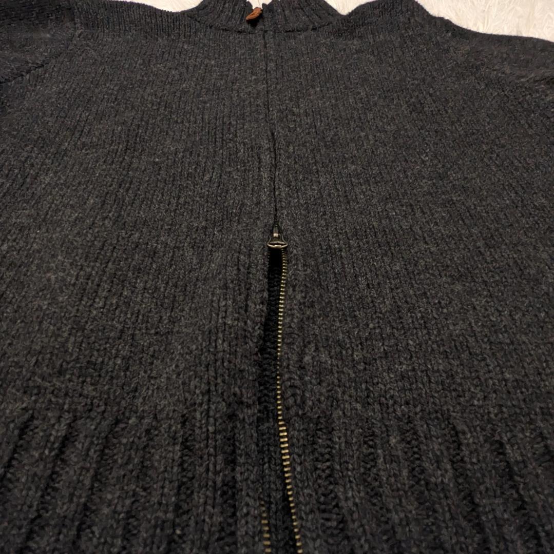 ✨美品✨Polo by Ralph Lauren✨ ジップアップ　ニット　LL