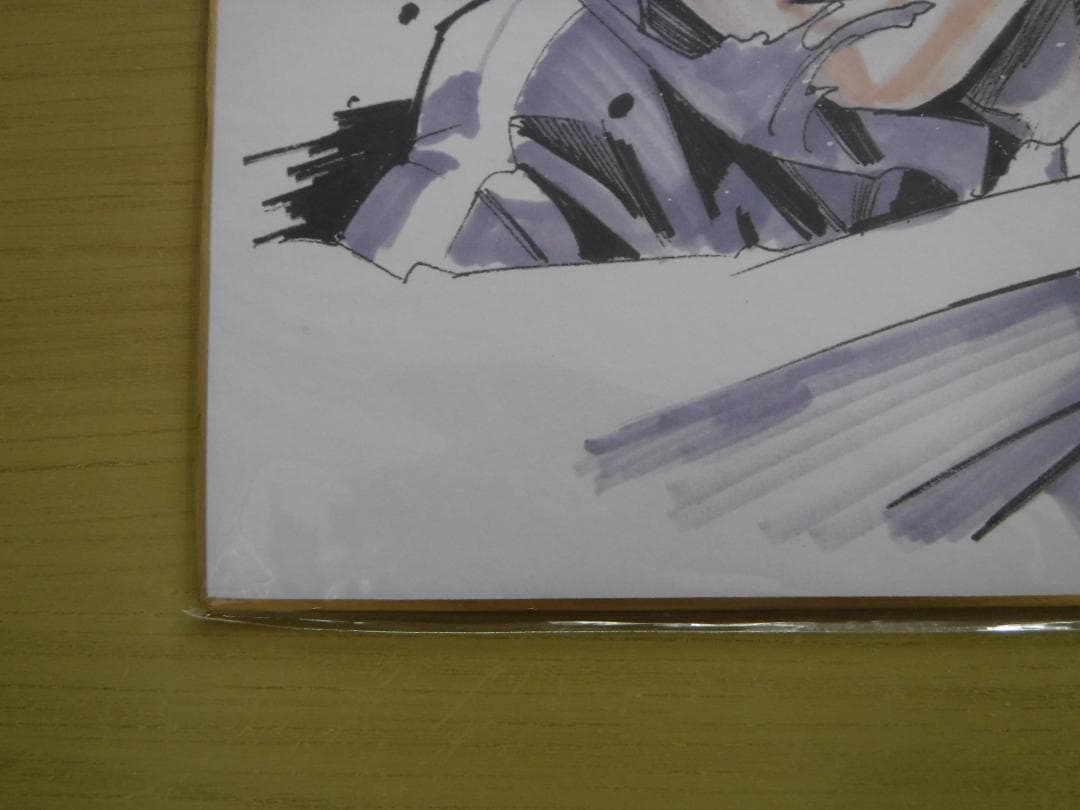 ノラガミ　ARAGOTO　色紙　アニメDVD予約購入特典　原作絵　希少グッズ