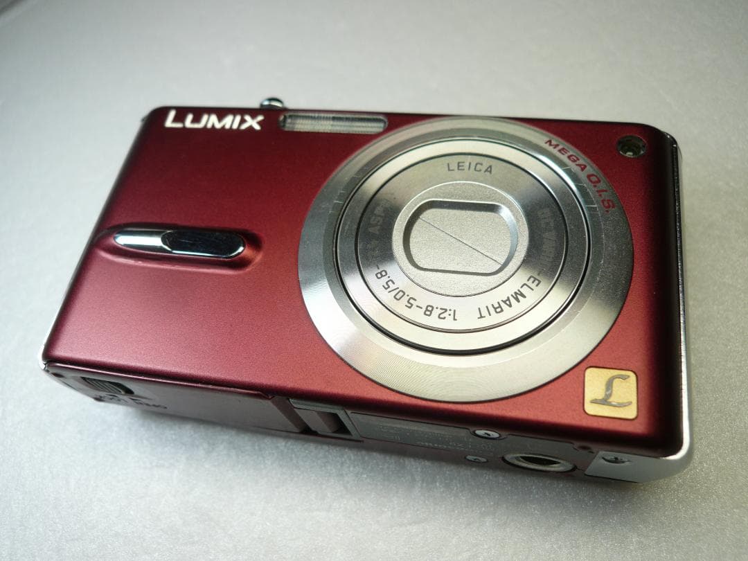 LUMIX★DMC-FX9⭕️箱入完品⭐️極美品⭕️安心の実働品★えんじ色