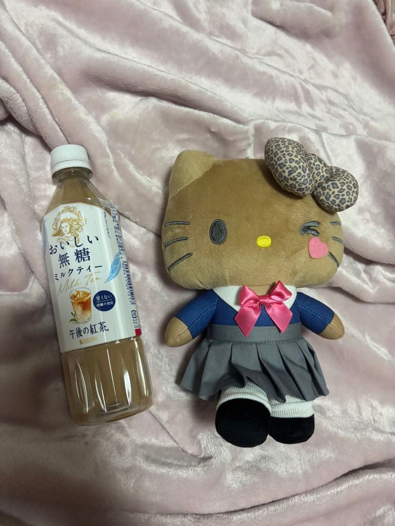 ガングロ キティちゃん BIG日焼け ぬいぐるみ キーホルダー ❣️激レア