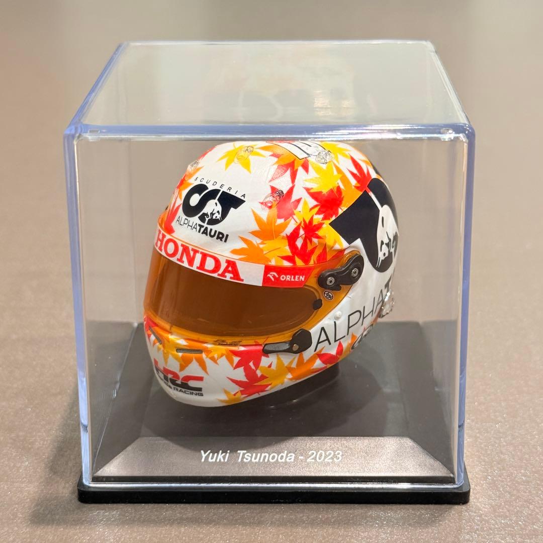 【ケース未開封】スパーク 1/5 ヘルメット 角田裕毅 2023 アルファタウリ