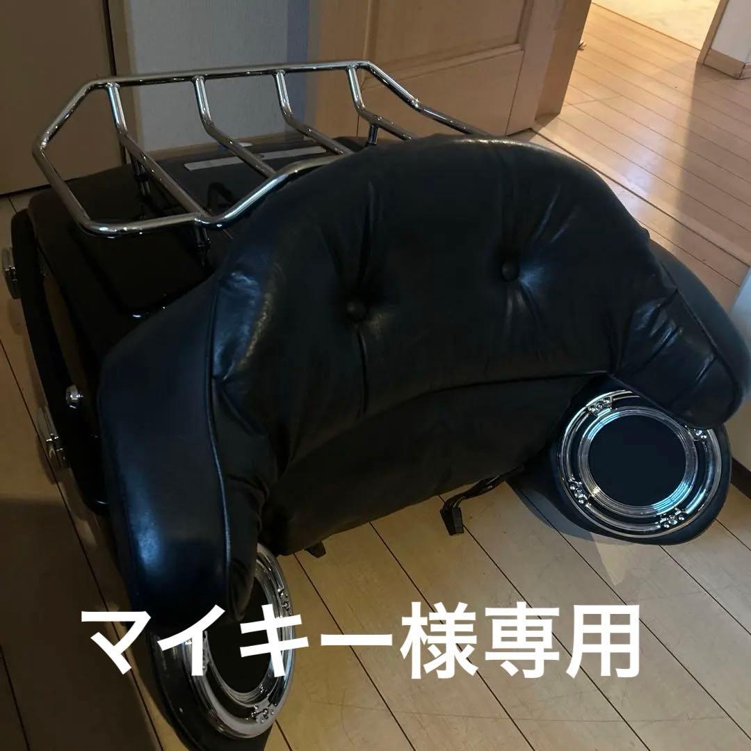 ハーレー　flhtcu-i 2001 純正　ツアーパック　スピーカー、キャリア付