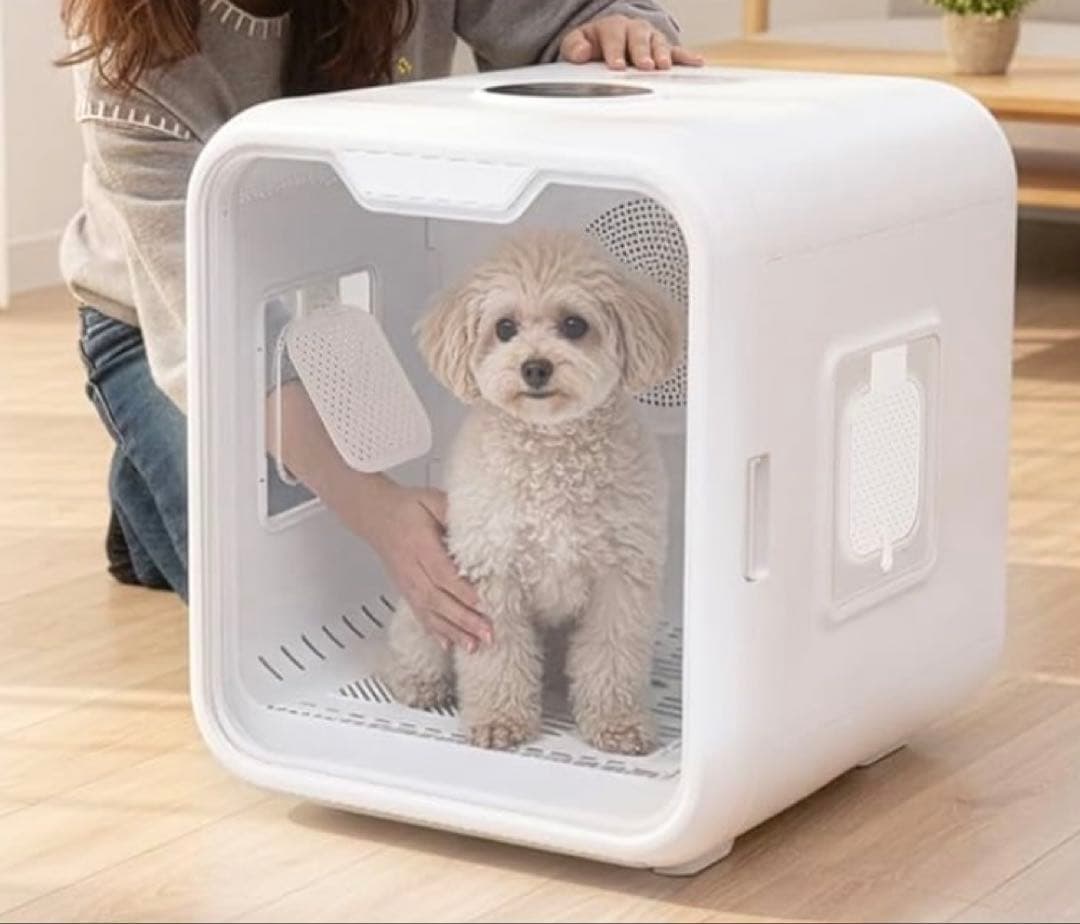 犬用 猫用 ペット用ドライルーム ドライヤー ボックス 63L乾燥機 PSE認証
