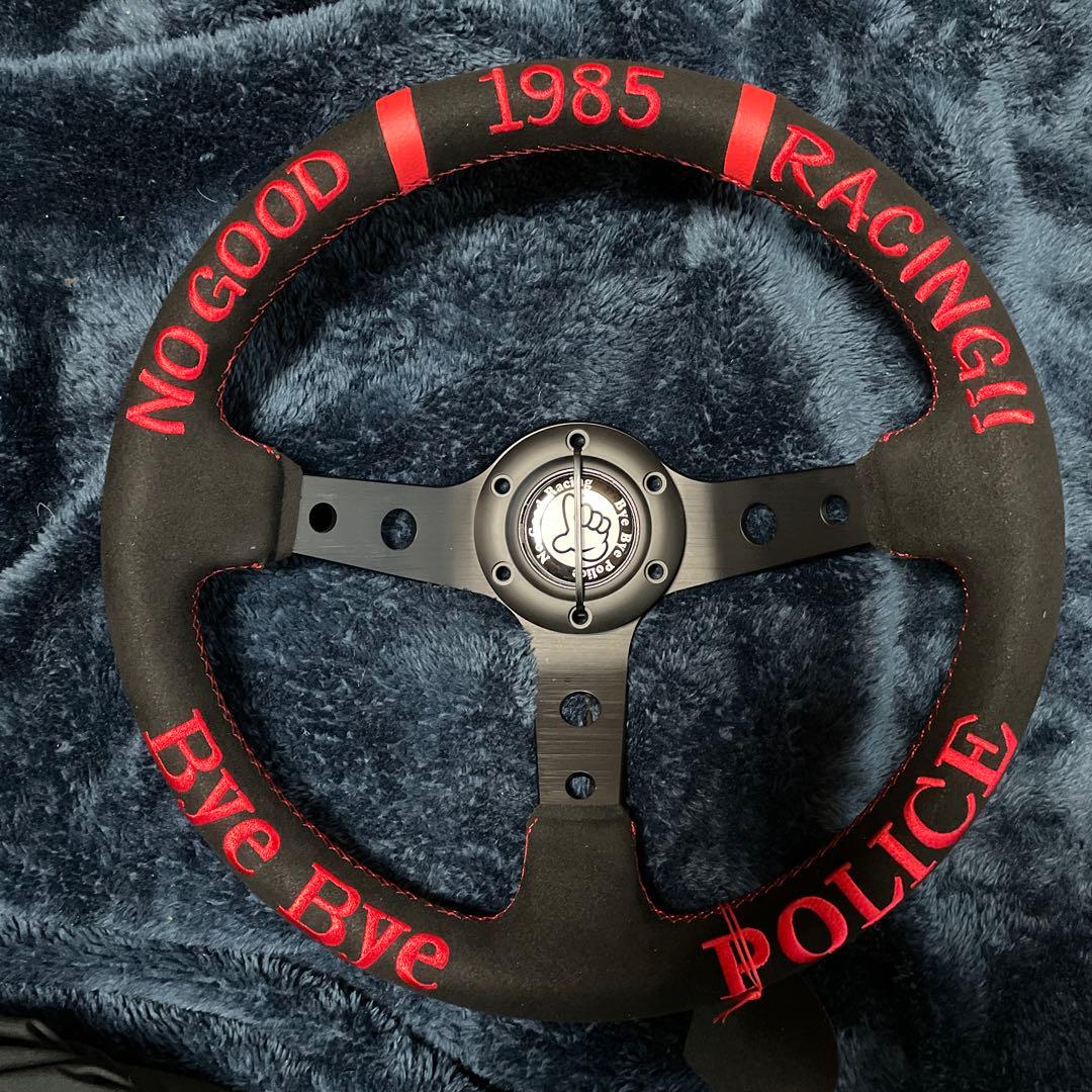 J*A様 No Good Racing ハンドル、ホーンボタン