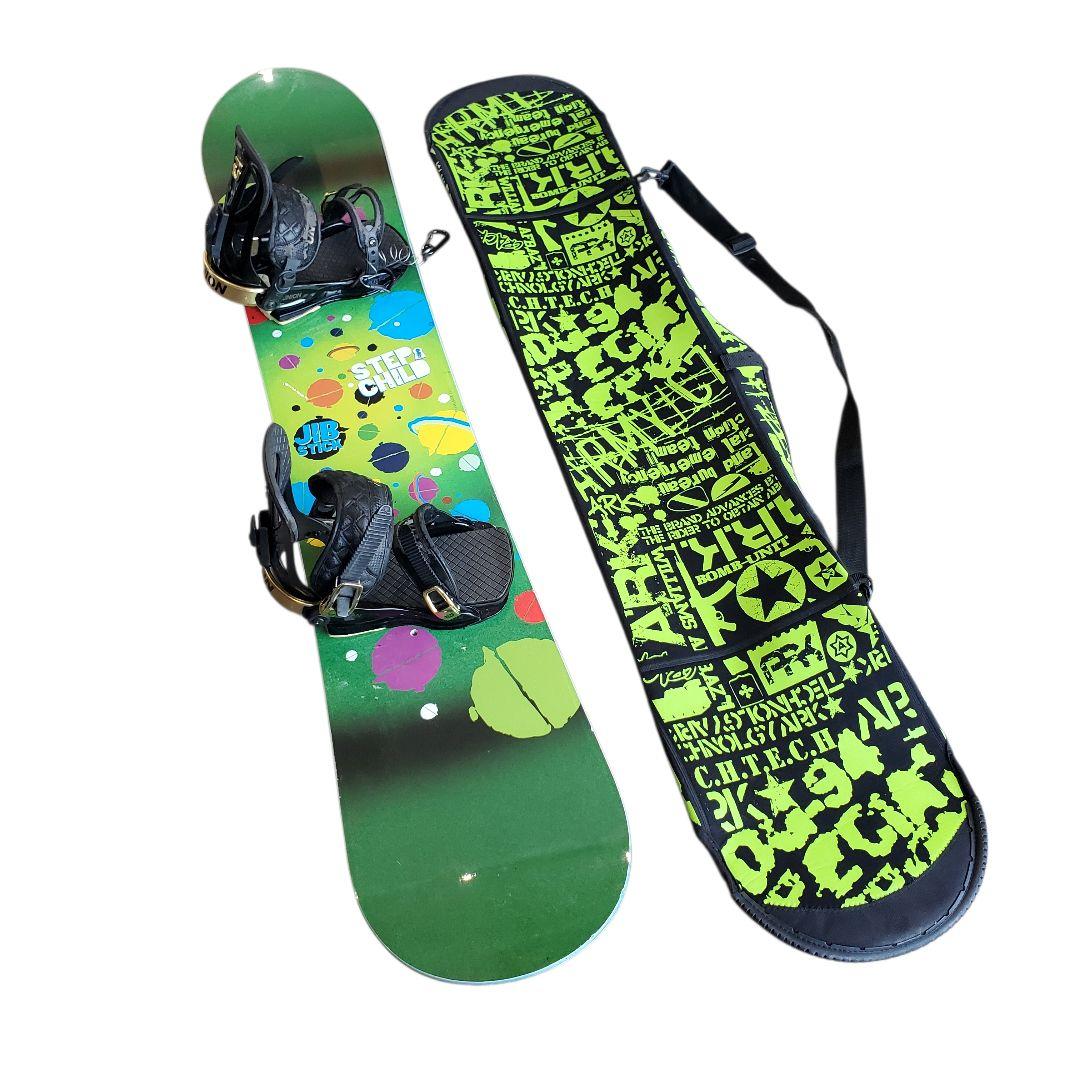 【冬物セール】スノーボードセット ステップチァイルド ビンディングユニオン