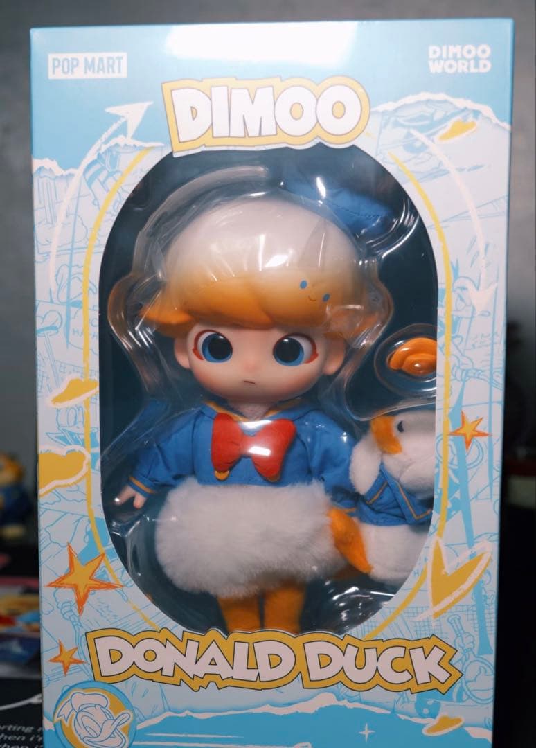 POP MART DIMOO ドナルドダック 1/8 アクションフィギュア