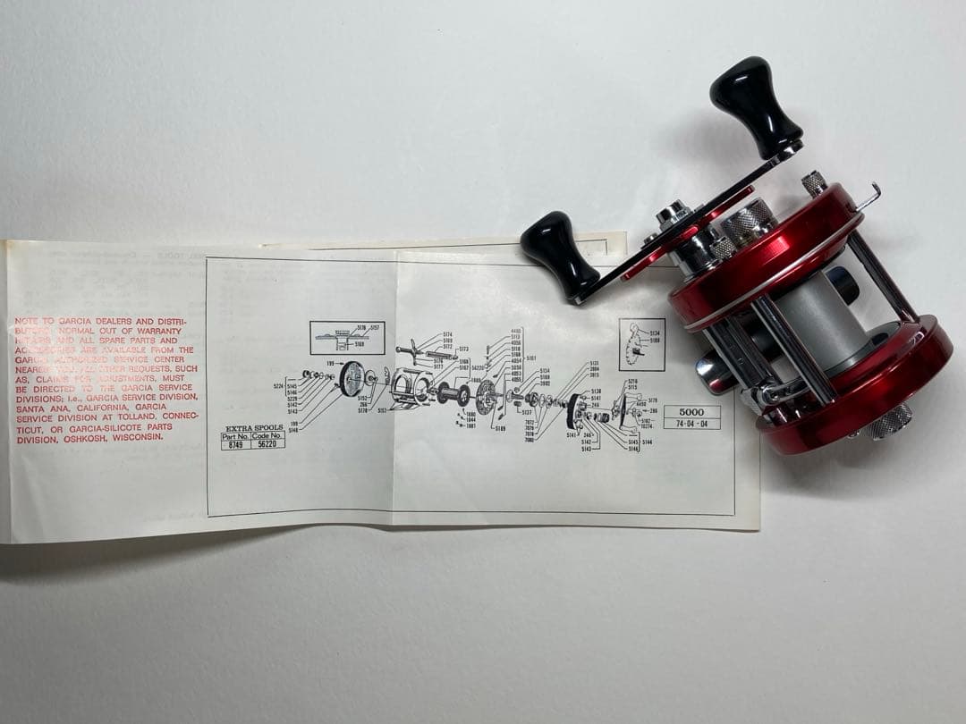 ABU アンバサダー5000【オールド美品】